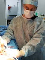 Выполняется органсохраняющая операция при раке молочной железы под контролем УЗИ