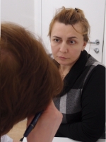 Ирина Агибалова у косметолога