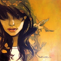 art-painting-girl-bird-calm-long-hair-1280x800_1