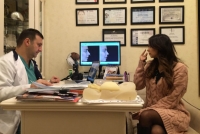 Тигран Алексанян с пациенткой